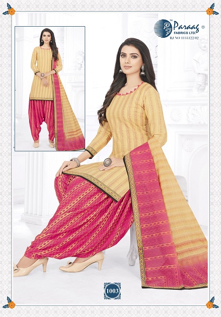 Parag Mahi 3 Fancy Cotton Daily Wear Dress Materials 